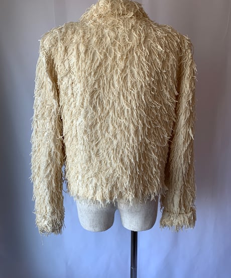 Cotton Fringe Jacket