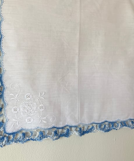 Embroidered Lace Handkerchief