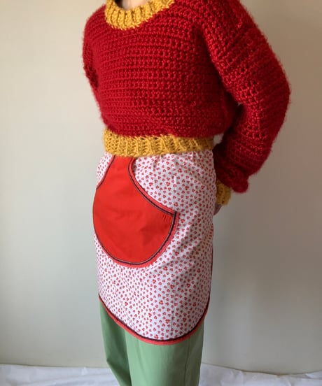 Big Pocket Vintage Waist Apron