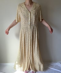 Flower Print Maxi Dress
