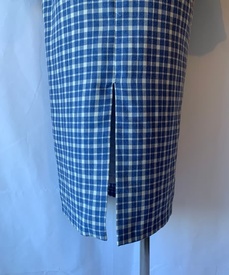 Mao Color CheckDress