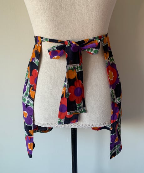 Flower Print Vintage Apron