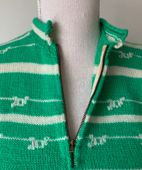 Half sleeve knit tops