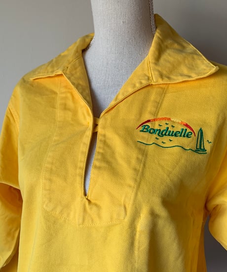 euro vintage Cotton work pullover
