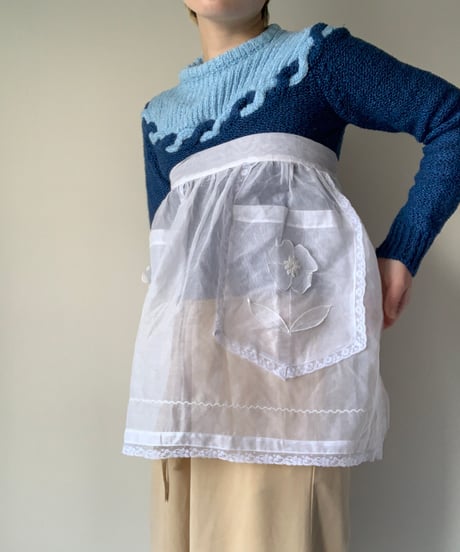 "1950s-1980s" See Through Waist Apron-TypeA-