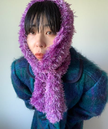 Muffler -Purple-