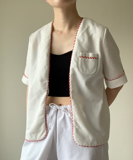 "70s" Buttonless Blouse