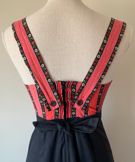 German folk motifs dress
