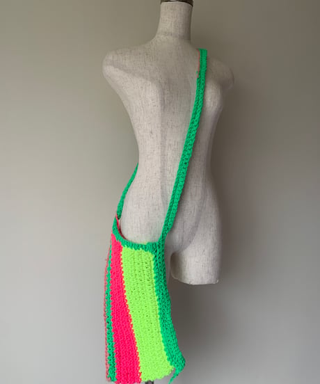 Handmade  Knit Shoulder Bag