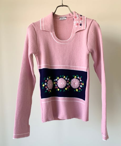 Flower Embroidery Sweater