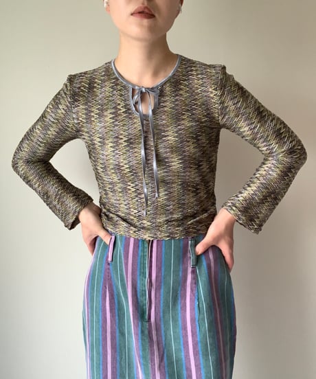 Chest Ribbon 3D Pullover
