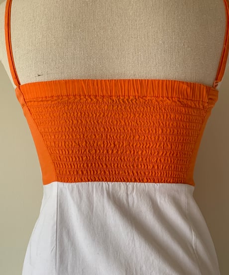 Two-tone Camisole Dress