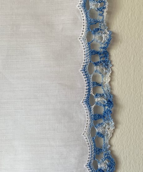 Embroidered Lace Handkerchief