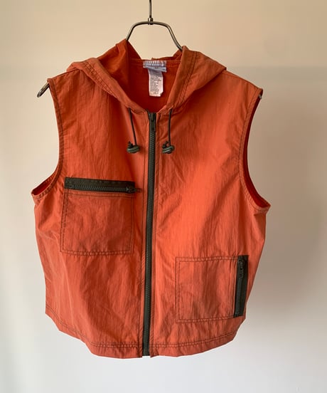 Nylon Hooded Vest
