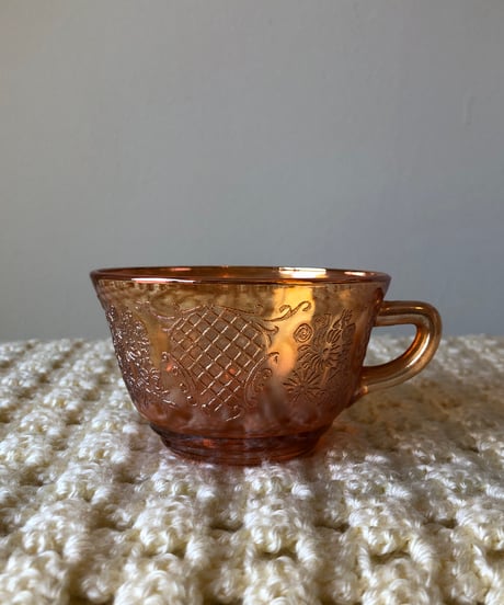 1950's Vintage Carnival Glass Mug