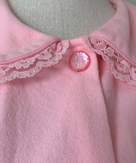 60s-70s Pale pink maxi dress