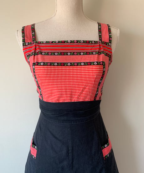 German folk motifs dress