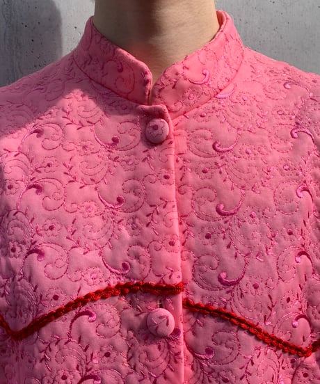 Mao Color Quilting Dress