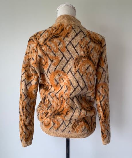 KID MOHAIR Stand Collar Sweater