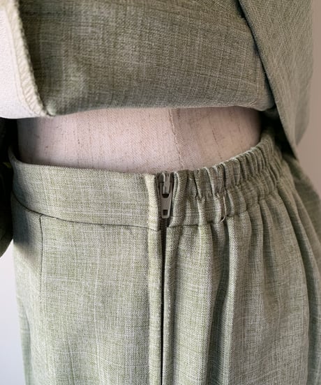 Pale Green Short Sleeve Set Up