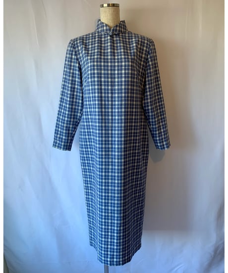 Mao Color CheckDress