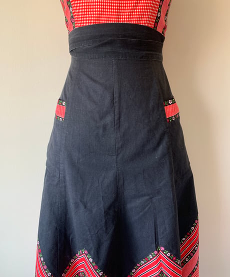 German folk motifs dress