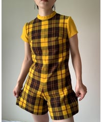 "1964's～73's" Tartan Check Combinaison