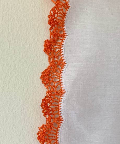 Embroidered Lace Handkerchief