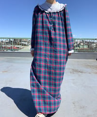 Tartan Check Maxi Dress