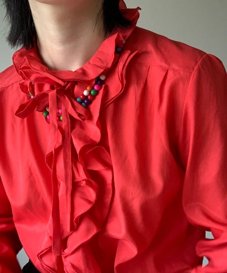 Colorful Wood Beads Necklace
