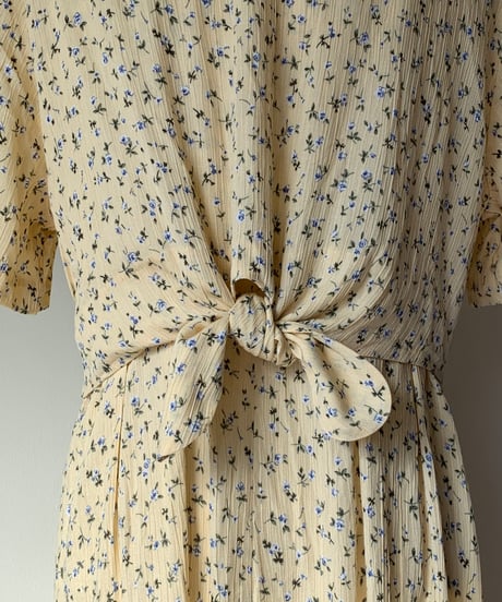 Flower Print Maxi Dress