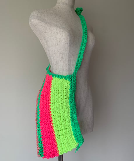Handmade  Knit Shoulder Bag