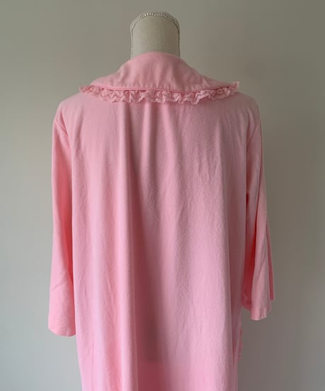 60s-70s Pale pink maxi dress