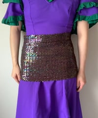 伸びいるTight Mini Skirt