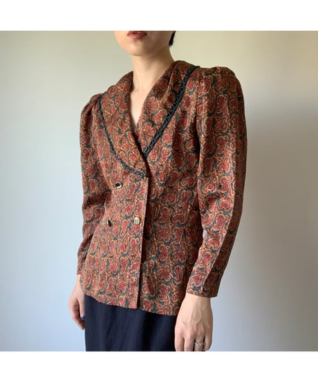 Paisley Pattern Blouse