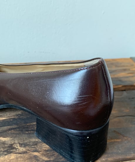 Brown Leather Pumps