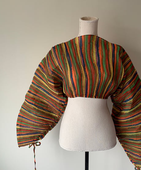 Accordion mini pullover