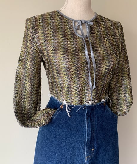 Chest Ribbon 3D Pullover