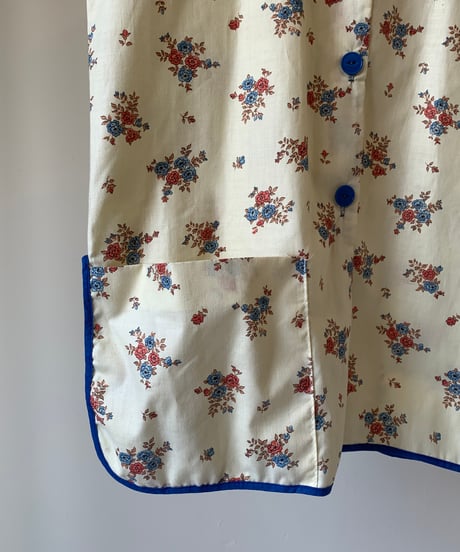 "80s" Flower Print Apron