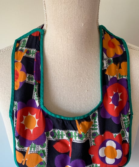 Flower Print Vintage Apron