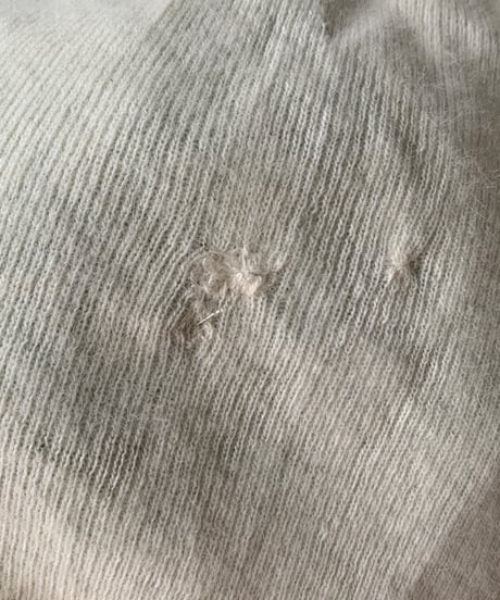 Angora knit shorts
