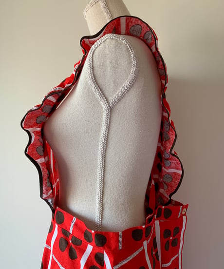 Vintage Tampere Apron Maxi Dress