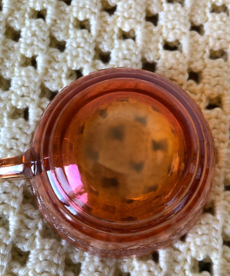 1950's Vintage Carnival Glass Mug