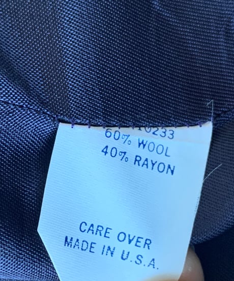 "80s" Wool Check Jacket