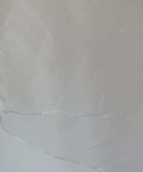 Sheer Scarf -white-