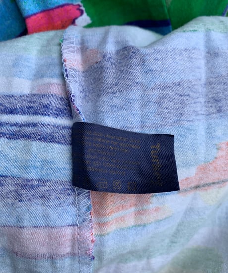 Multi Color Waist Gather Dress