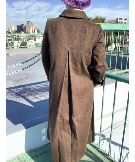 Fly Front Tailored Coat