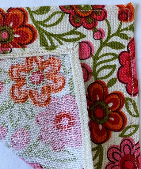 Vintage Textile Bottle-Coaster