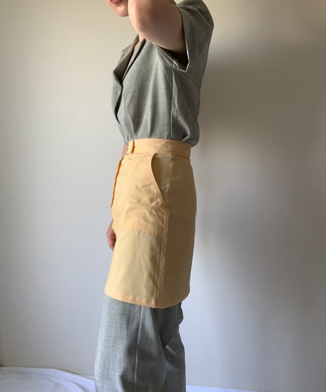 "90s" Work Mini Skirt