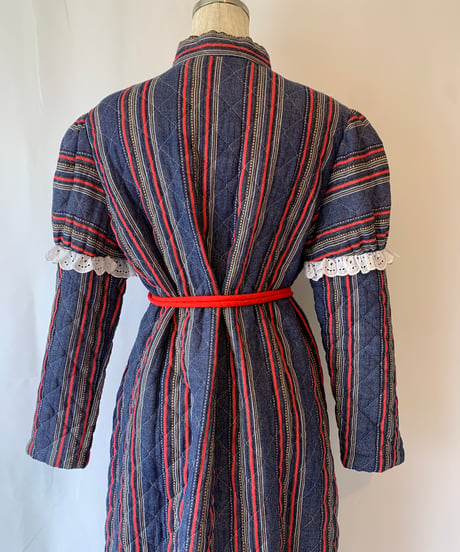 Waist Gather Quilting Dress